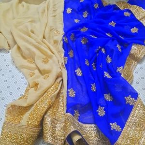 Half/Half Saree.